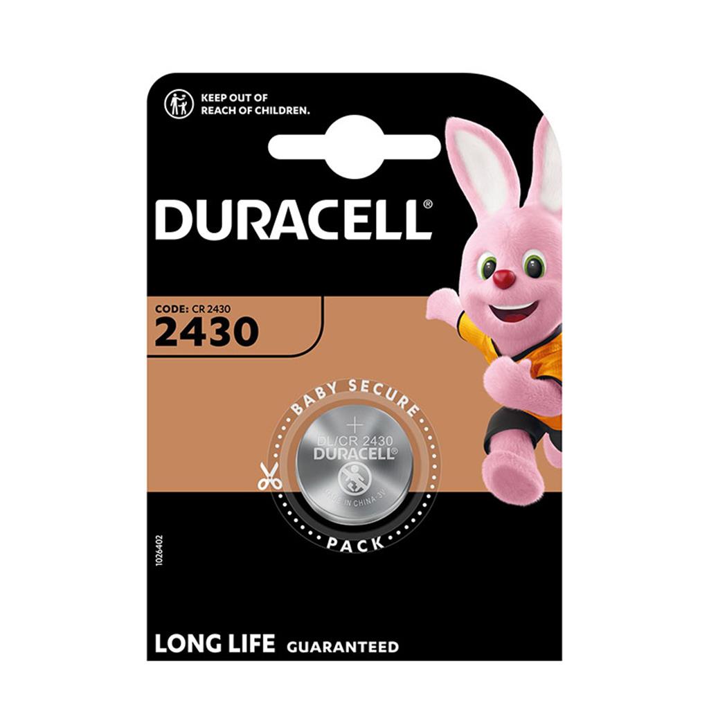 Pila botón litio DURACELL.